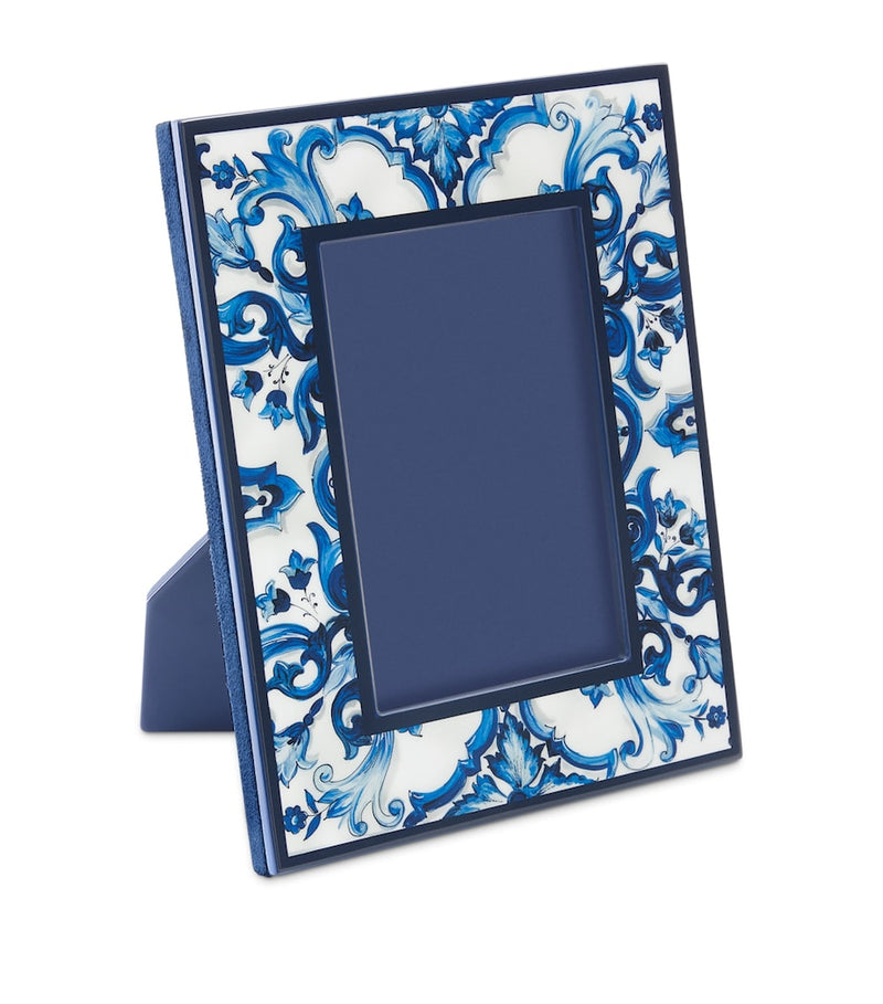 Dolce&Gabbana Casa Blu Mediterraneo photo frame 8.7 x 6.7 inches - British product