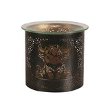 Aroma 3-in-1 Black Highland Cow wax melt burner UK version