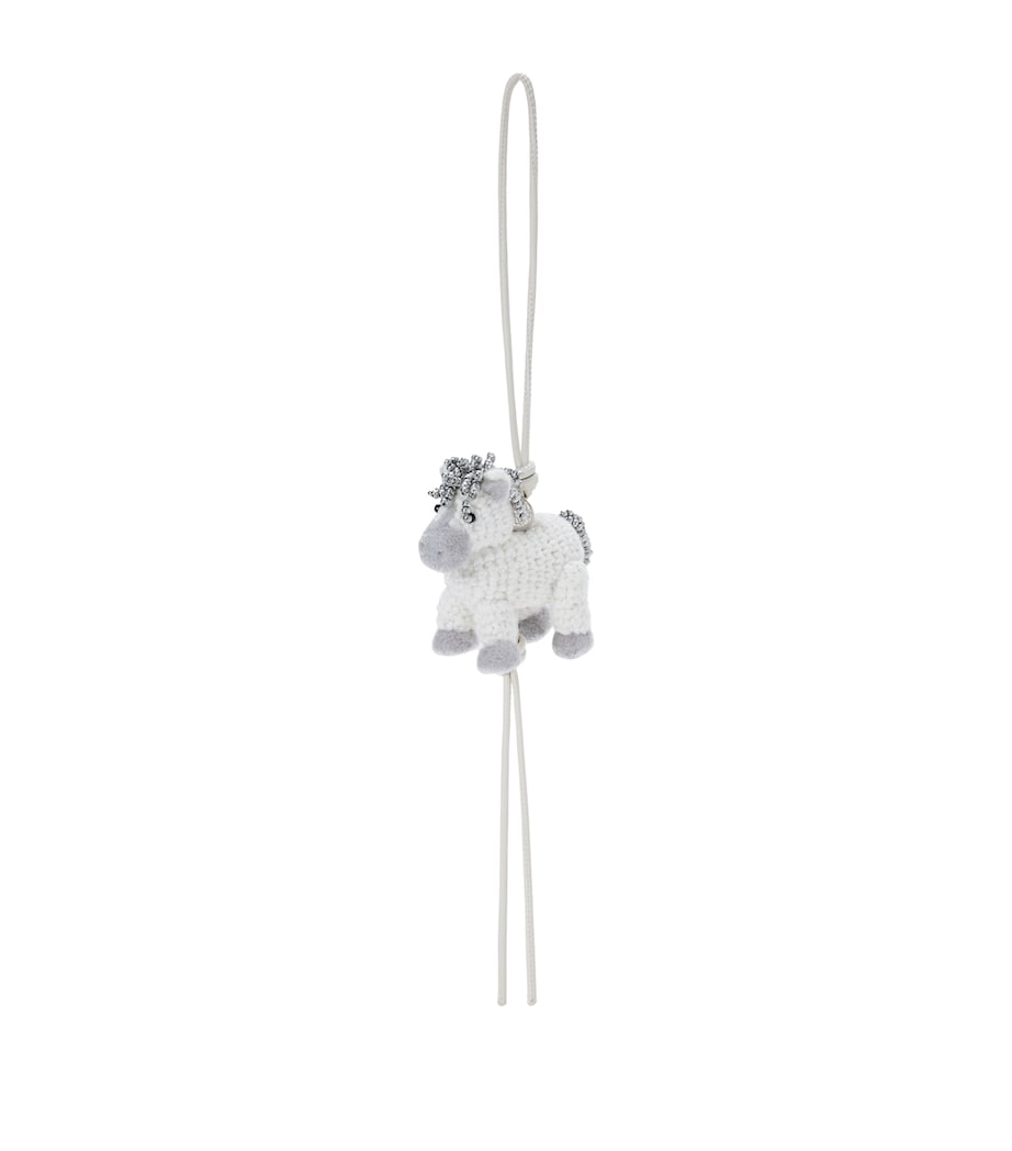 LOEWE felt horse bag charm 30cm - British product
