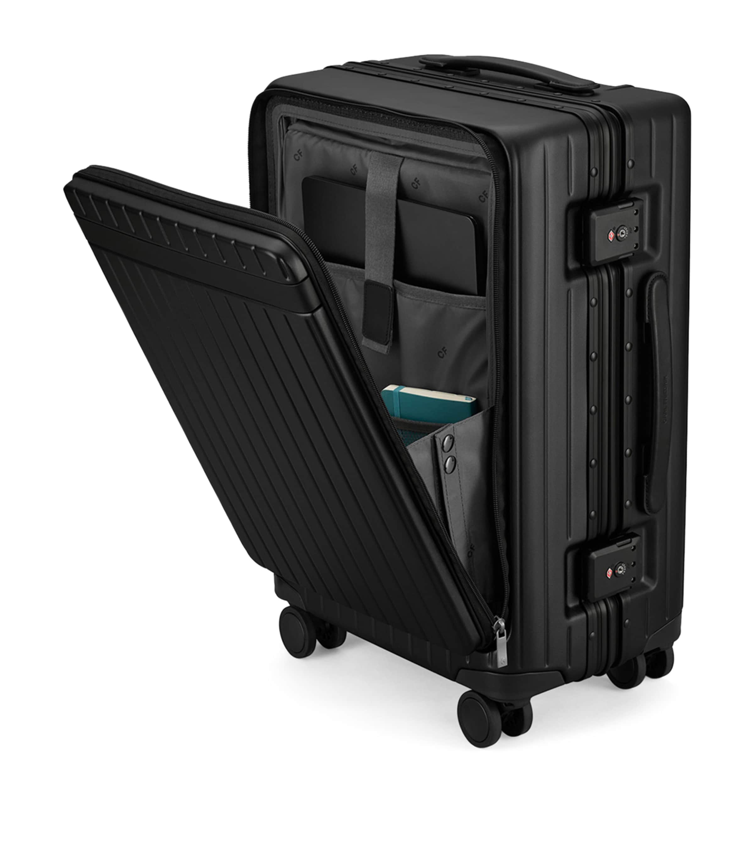 Carl Friedrik Carry-On Pro hard-shell suitcase 55cm - British product