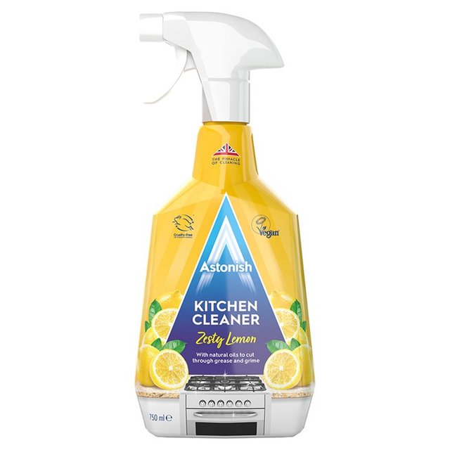 Astonish Kitchen Cleaner Spray Lemon   750ml GOODS M&S   