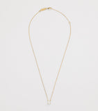 Harrods yellow gold diamond pendant necklace 0.75ct, UK version