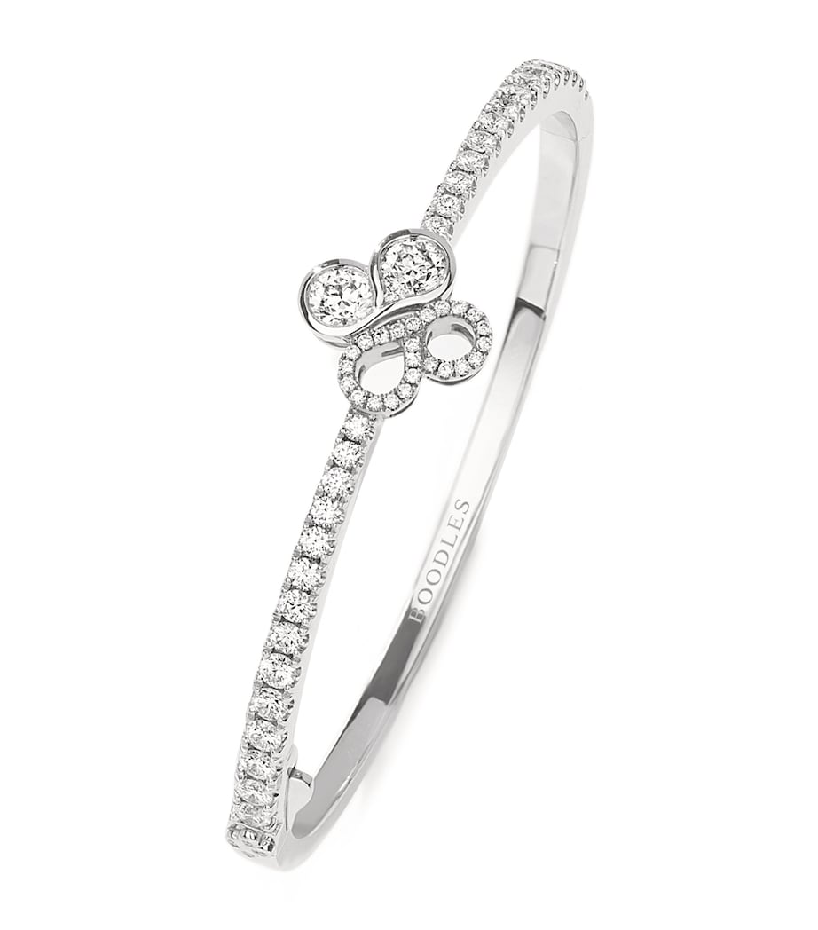 Boodles diamond be bangle white gold, UK version