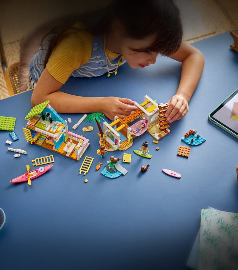 LEGO Friends Beach House with Seals toy, UK version