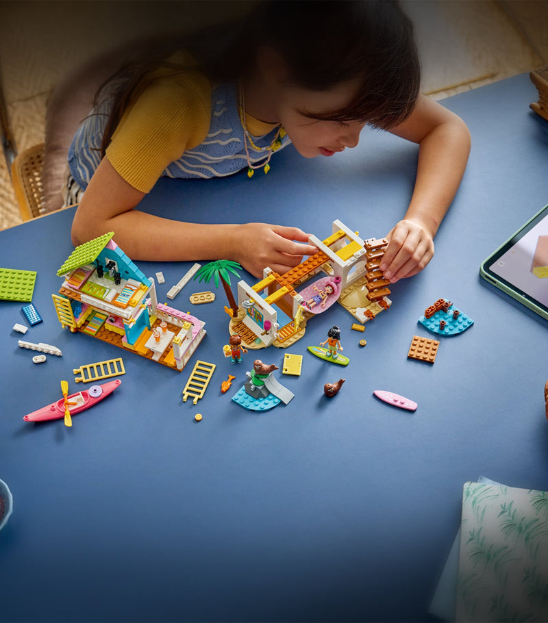 LEGO Friends Beach House with Seals toy, UK version