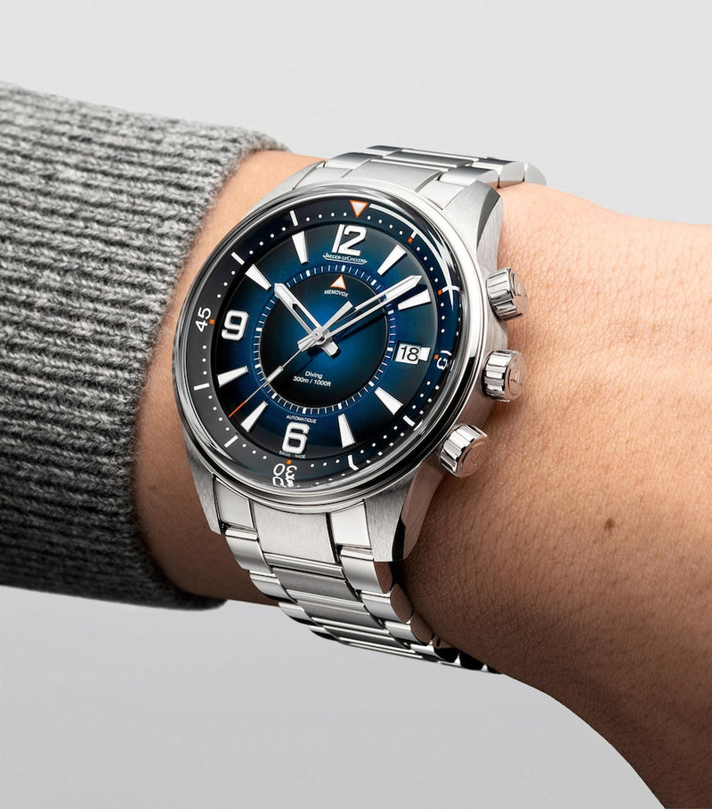 Jaeger-LeCoultre Polaris Mariner Memovox watch 42mm, imported from the UK