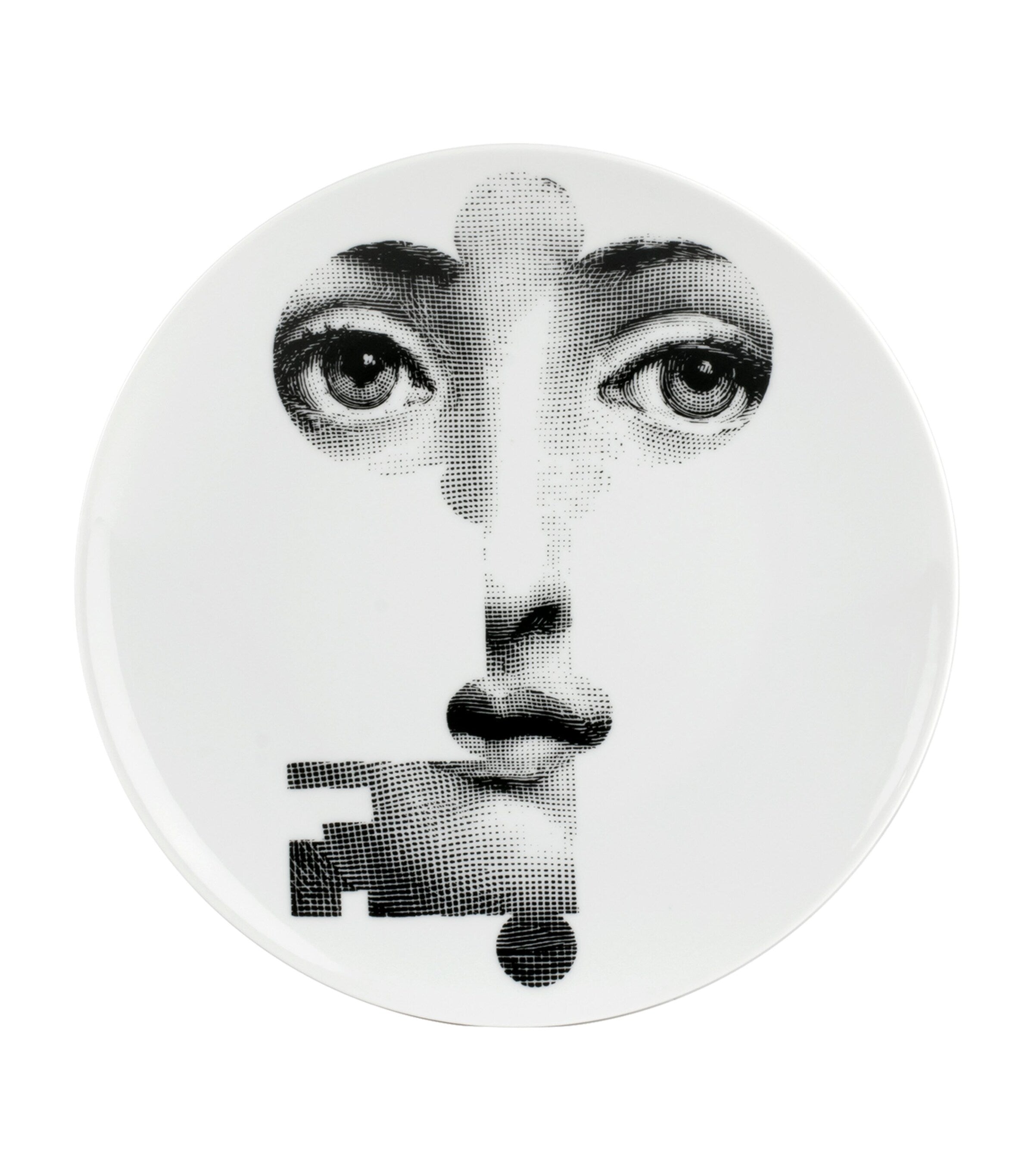 Fornasetti Tema e Variazioni No. 47 wall plate 26cm - British product