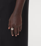Valentino Garavani crystal VLogo signature ring, UK version