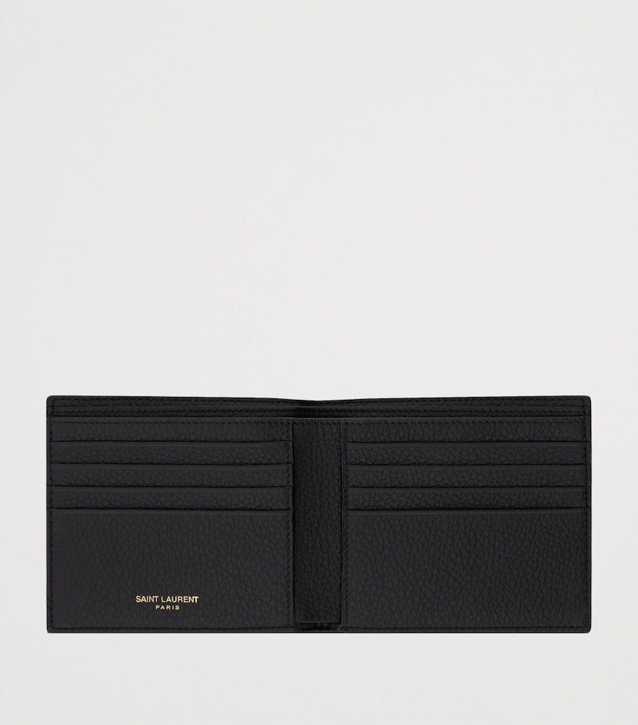 Saint Laurent Cassandre bifold wallet with 8 card slots - British product