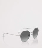 Vogue metal irregular sunglasses gradient lens, UK version