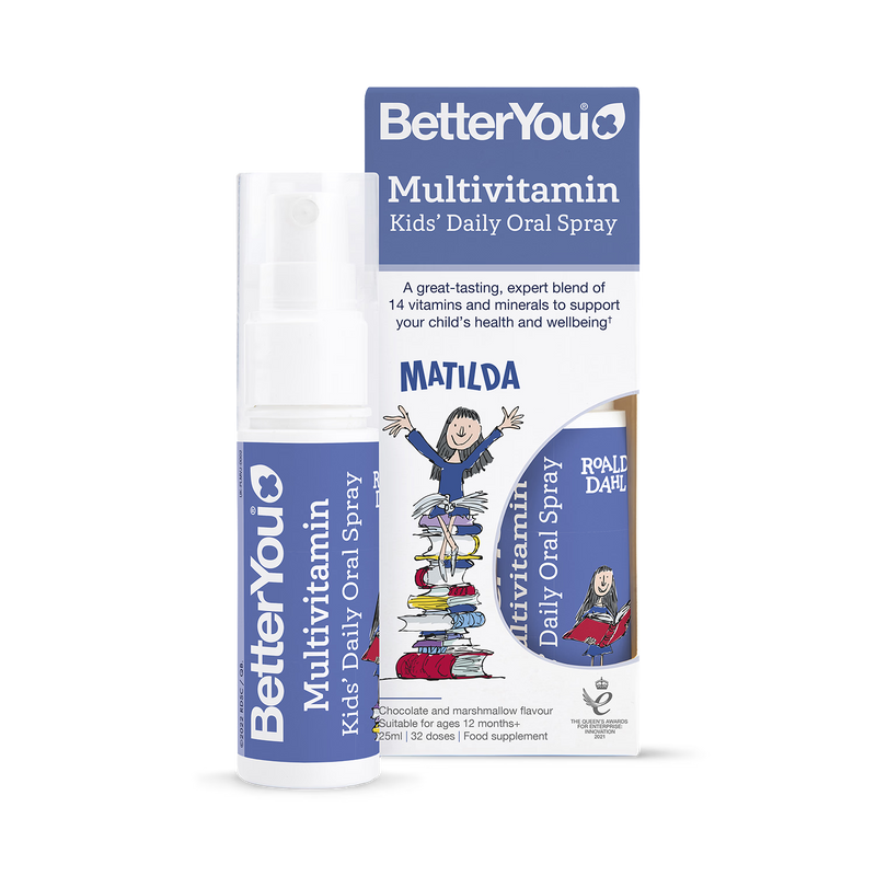 Betteryou Kids Multivitamin Oral Spray 25ml, UK version