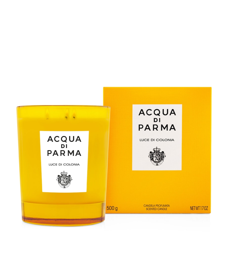 Acqua di Parma Luce di Colonia scented candle 500g (British brand)