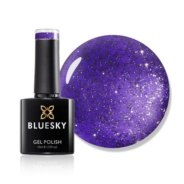 Bluesky Gel Nail Polish Purple Pizzazz (British brand)
