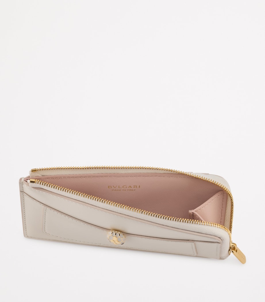 Bvlgari Serpenti Forever zipped card holder - British product