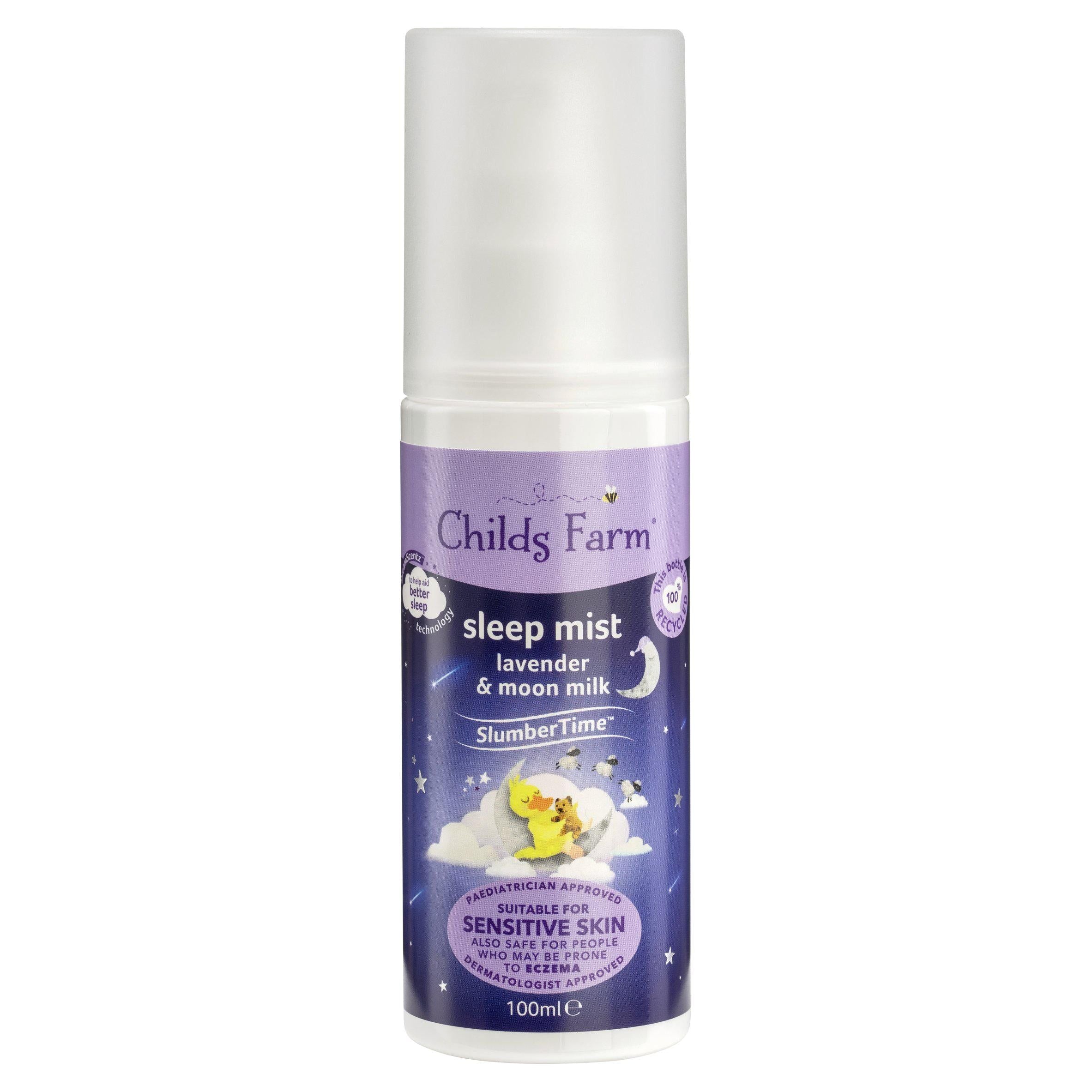 Childs Farm SlumberTime Sleep Mist Lavender & Moon Milk 100ml GOODS Sainsburys   