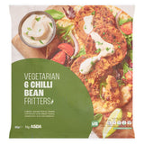 ASDA 6 Vegetarian Chilli Bean Fritters 282g GOODS ASDA   