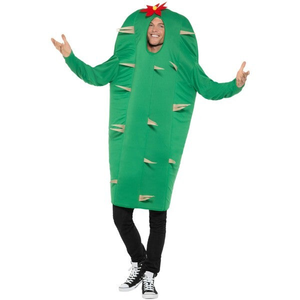 Smiffys cactus costume green with tabard (British brand)