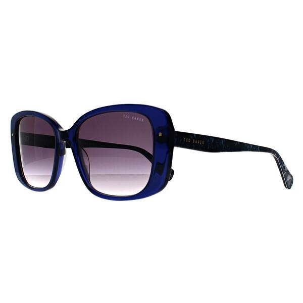 Ted Baker butterfly sunglasses blue gradient women (British brand)