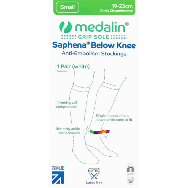 Medalin anti-embolism stockings 2 pack, UK version