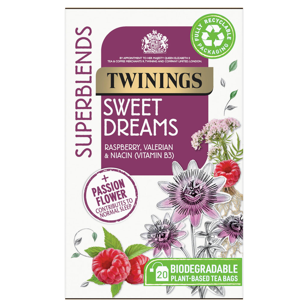 Twinings Superblends Sweet Dreams Plant Based Tea Bags x20 40g