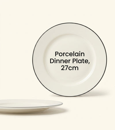 Harrods Prada Vienna Porcelain Dessert Plates 22cm (Set of 2)- Buy online at McGrocer