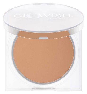 Huda Beauty GloWish Luminous Pressed Powder GOODS Boots 03 light  