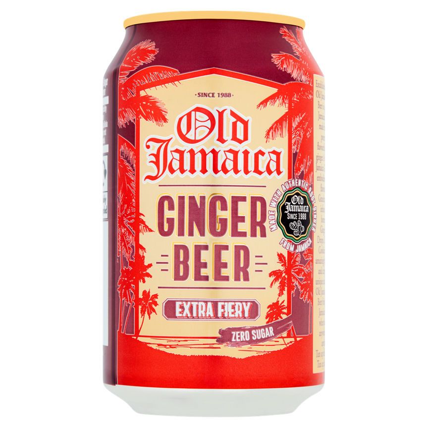 Old Jamaica Extra Fiery Ginger Beer Zero Sugar GOODS ASDA   