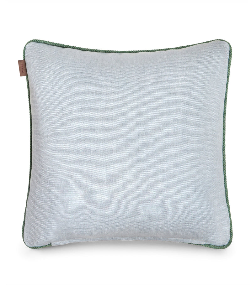 Etro linen Somerset embroidered cushion 45cm x 45cm - British product