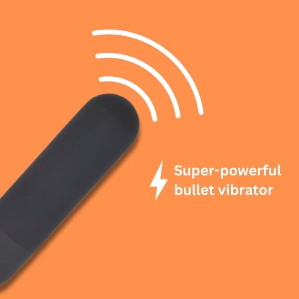 Loving Joy bullet vibrator 10 function rechargeable, UK version
