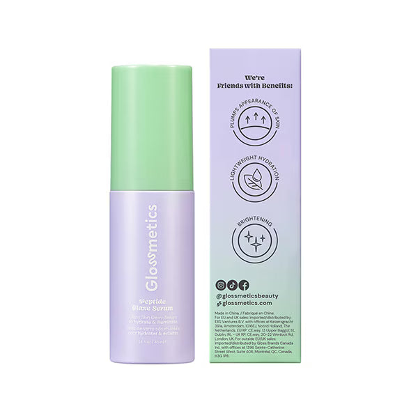 DNR GLOSSMETICS Peptide Glaze Face Serum All Skin Types 45ml - British product