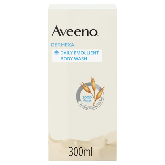 Aveeno Dermexa Daily Emollient Body Wash 300ml GOODS Sainsburys   