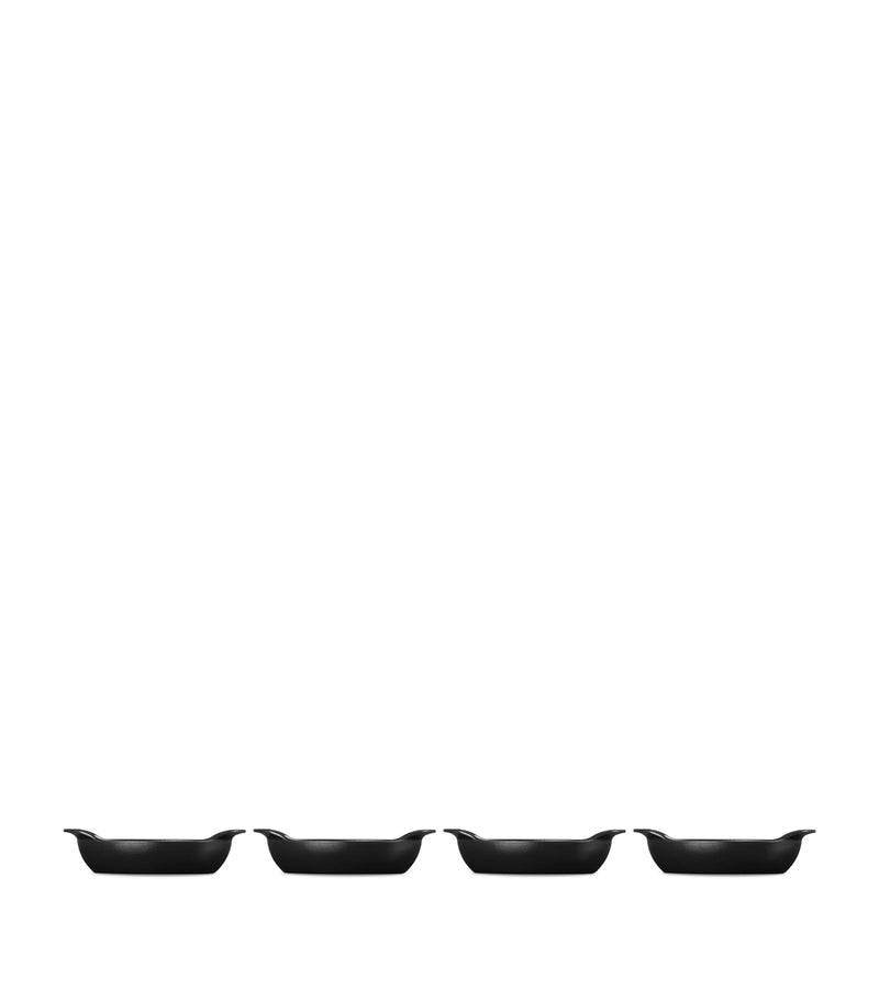 Le Creuset set of 4 mini bakers 15cm, imported from the UK