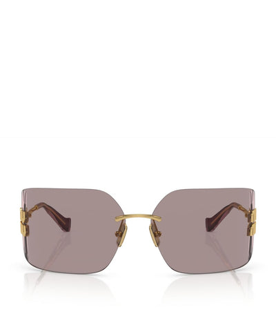 Harrods Miu Miu MU 54YS GLD SHN BRN Sunglasses- Buy online at McGrocer