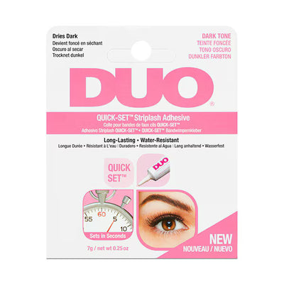 Superdrug DUO Lash Quick Set Adhesive Dark Lash Adhesive 7g- Buy online at McGrocer