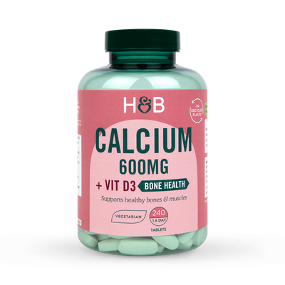 Holland & Barrett Holland & Barrett Calcium 600mg and Vitamin D Tablets 240 Pack- Buy online at McGrocer