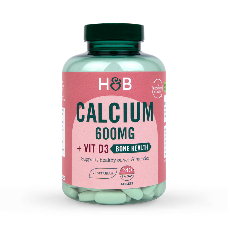 Holland & Barrett Calcium Vitamin D Tablets 240 Pack, UK version