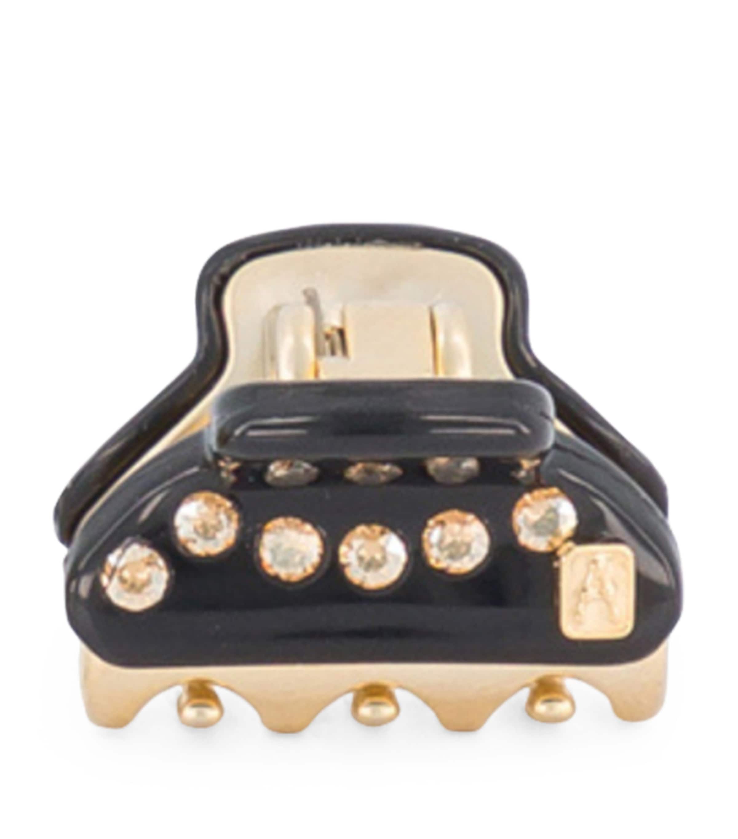 Alexandre de Paris gold-plated mini claw hair clip, UK version