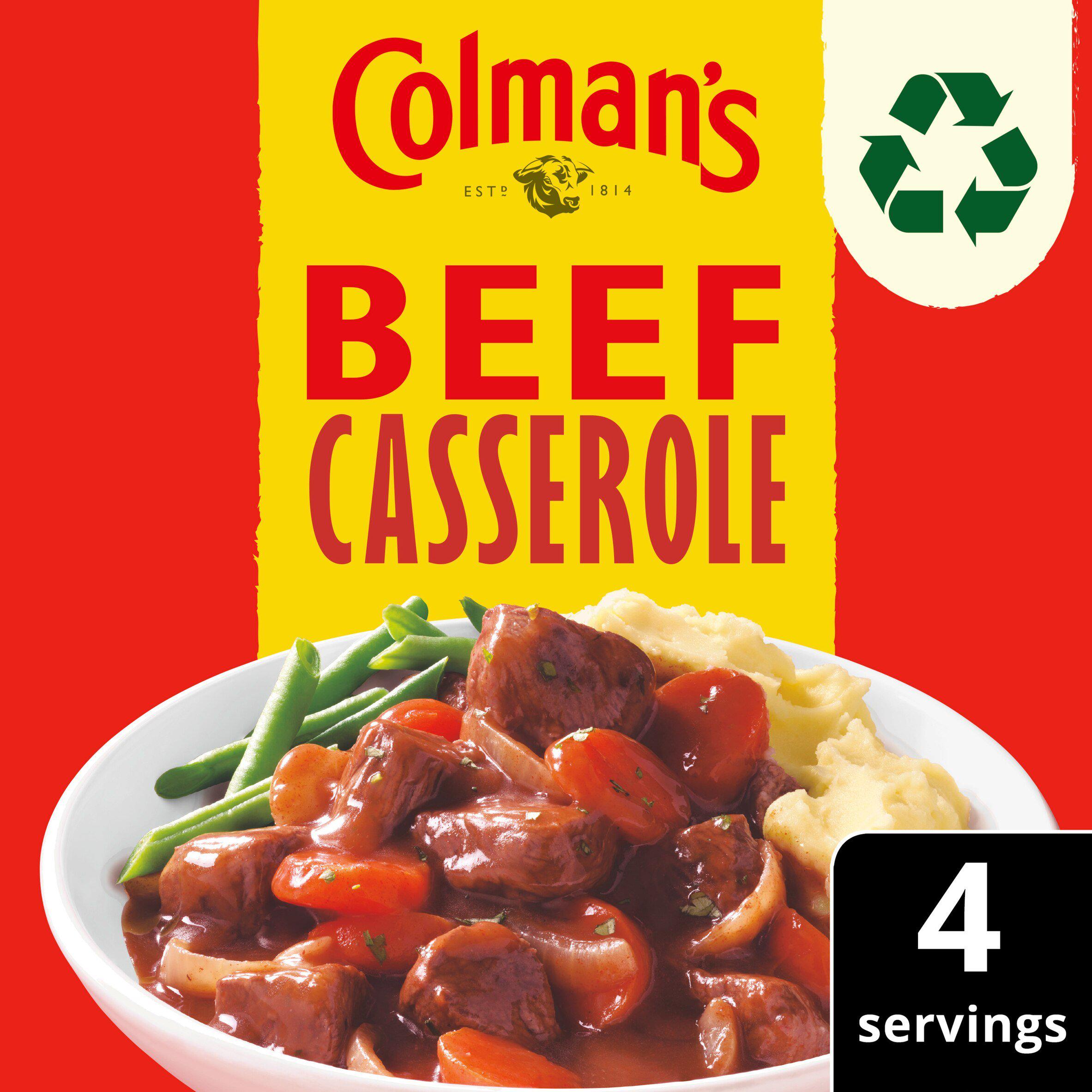 Colman's Recipe Mix Beef Casserole 40g GOODS Sainsburys   