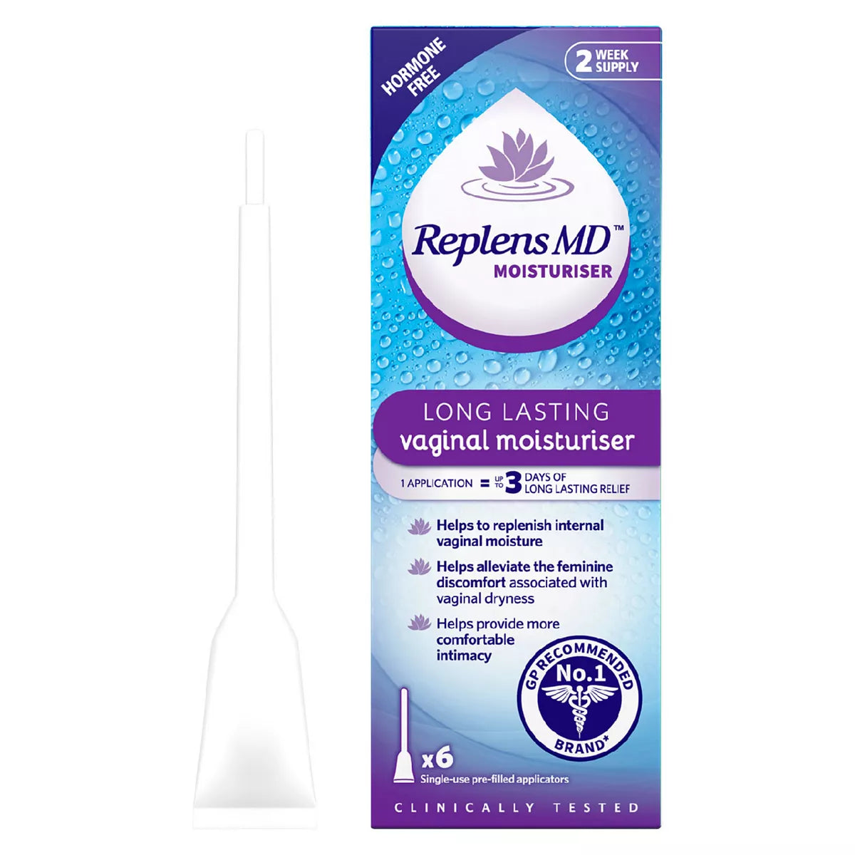 Replens MD Vaginal Moisturiser - 6 Pack - McGrocer