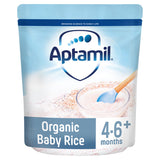 Aptamil Organic Baby Rice Cereal 4-6+ Months Baby Food ASDA   