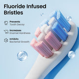 Oclean Delicate Care Kids brush head 6-pk - British product