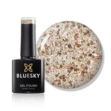 Bluesky Sensitive Golden Glitter Gel Polish - British product