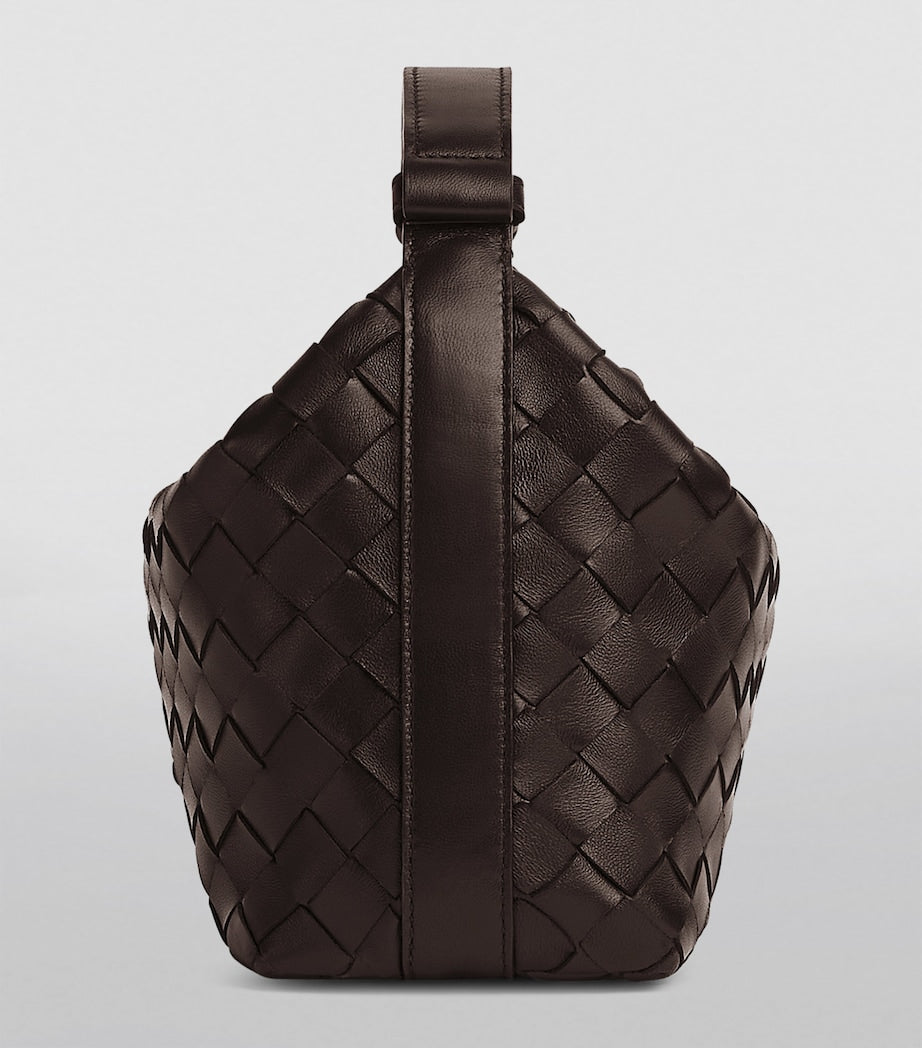 Bottega Veneta small Wallace top-handle bag calfskin, UK version