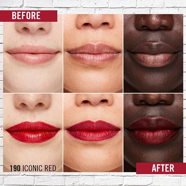 Rimmel Lip Ink Pen Lip Stain Iconic Red, imported from the UK