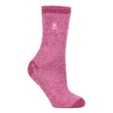 Heat Holders Ladies Winter Thermal Slipper Socks 4-8 UK GOODS Superdrug Muted Pink (Florence)  