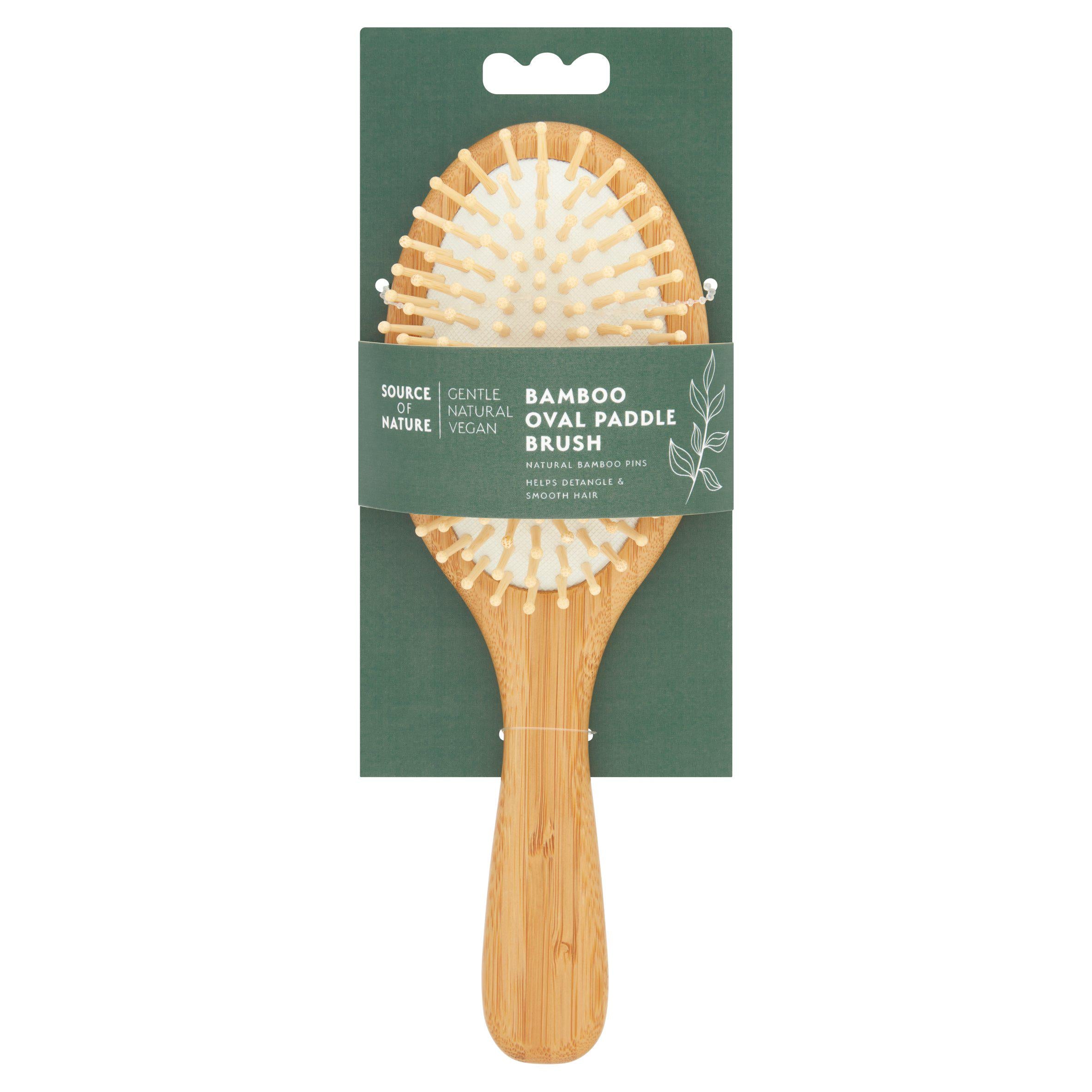 Bamboo Round Brush GOODS Sainsburys   