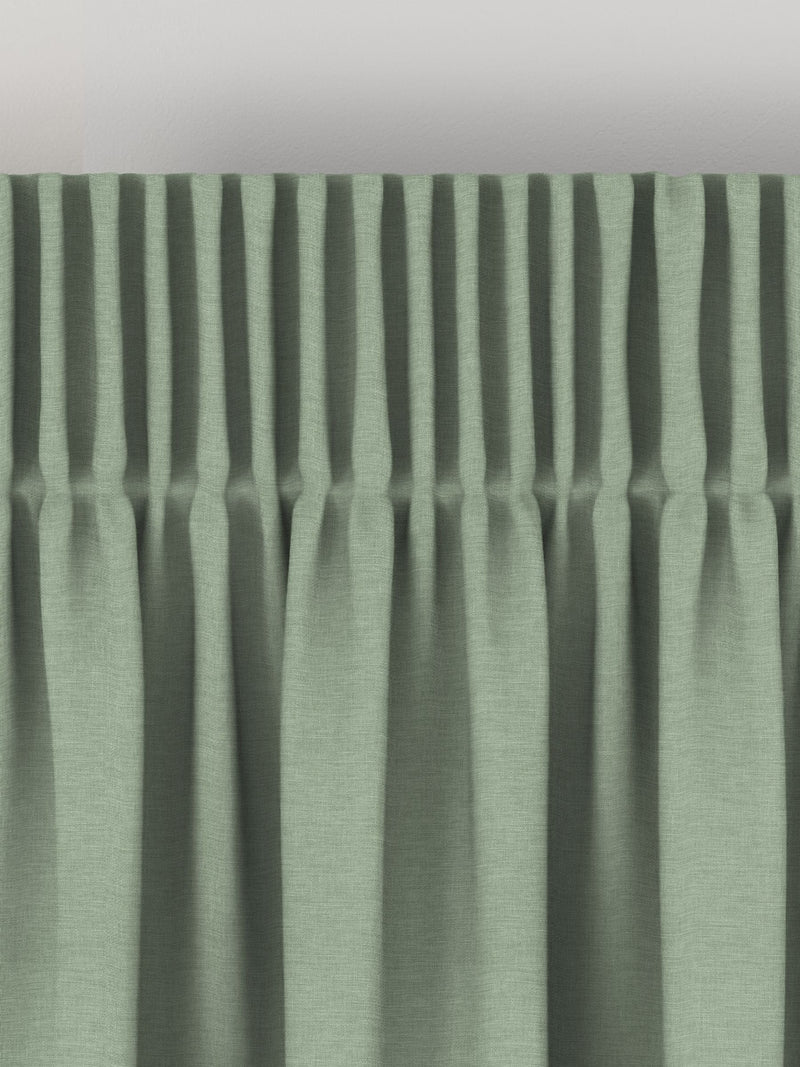 Alpine Green Soho made to measure curtains (British brand)