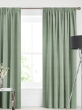 Alpine Green Soho made to measure curtains (British brand)