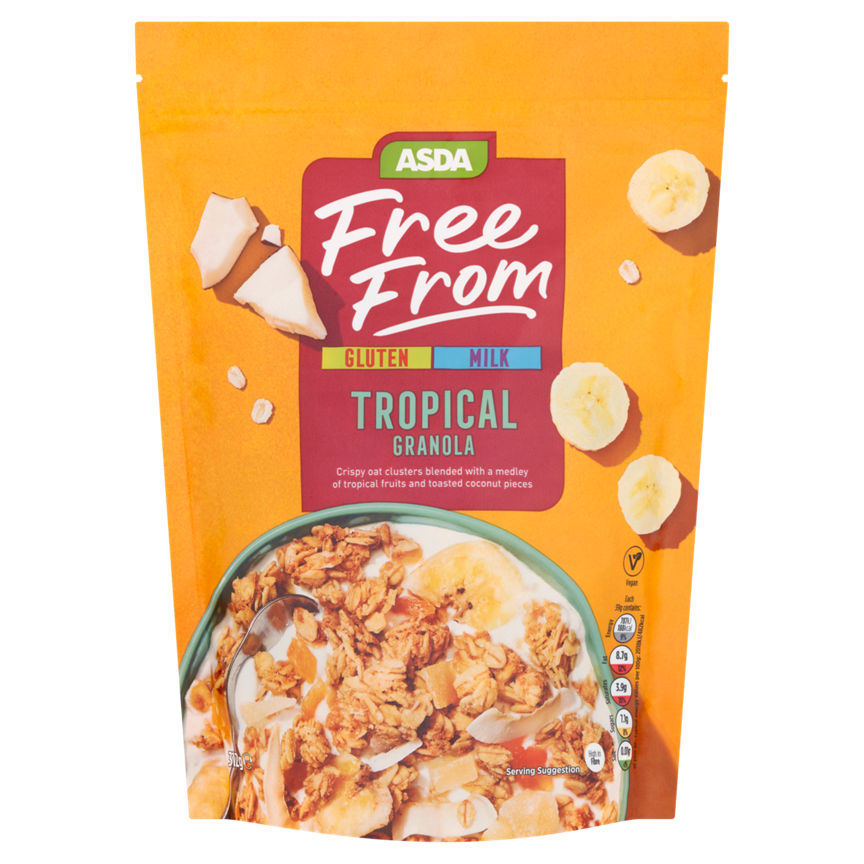 ASDA Free From Tropical Granola 312g GOODS ASDA   