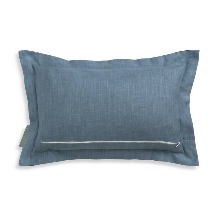 Habitat sunflower velvet cushion navy 50x30cm (British brand)